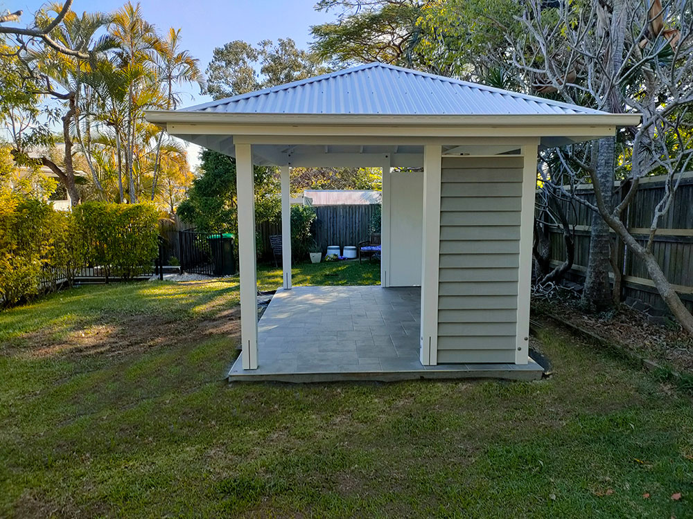 Cabana with Side Walls