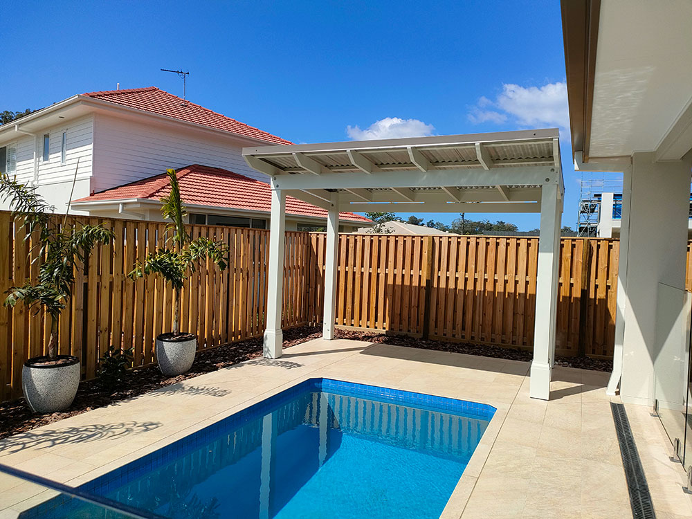 Pergola with Roof