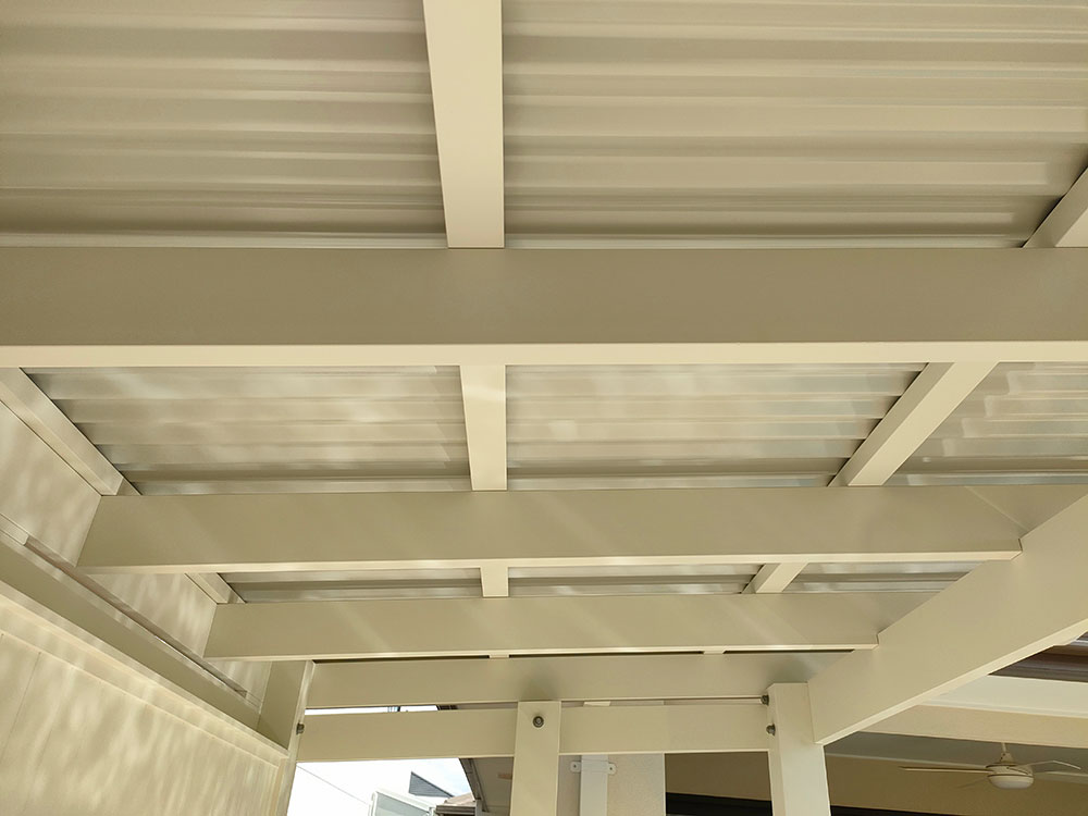 Pool Cabana with Colorbond Ceiling