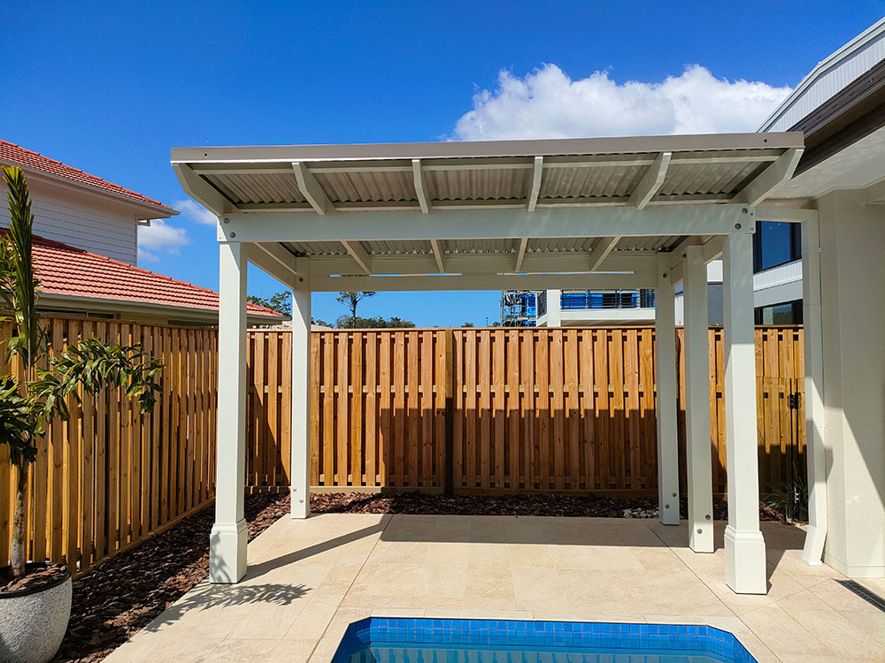 Roofed Pergola