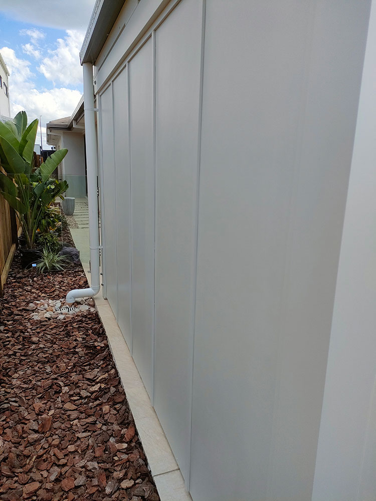 Pool Cabana Back Wall