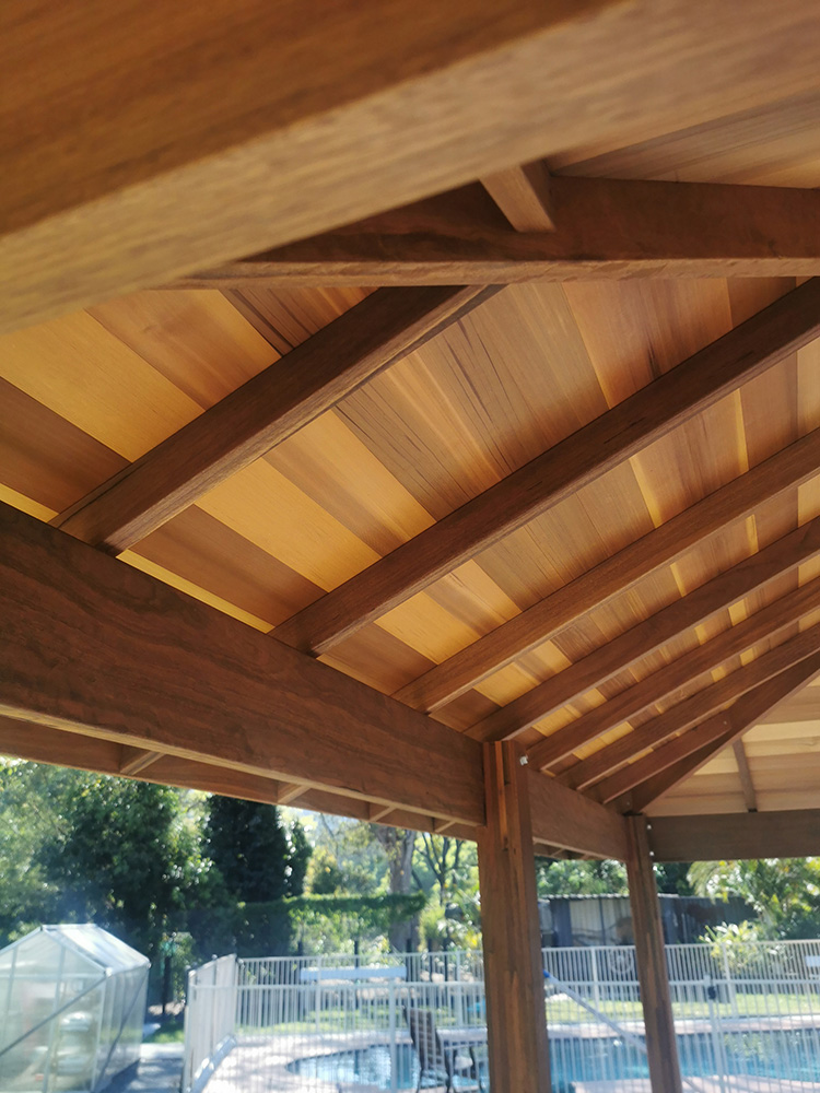 Our Gazebos are built with mostly hidden fixings to create a seamless finish.