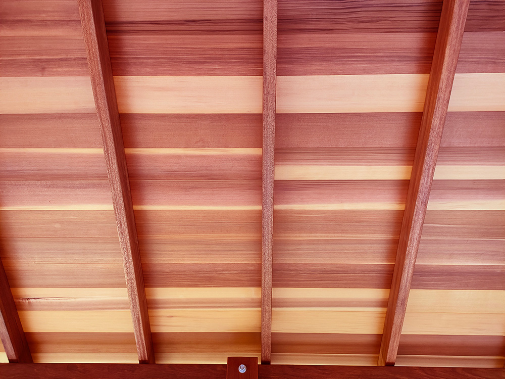 Our Gazebos are built with mostly hidden fixings to create a seamless finish.