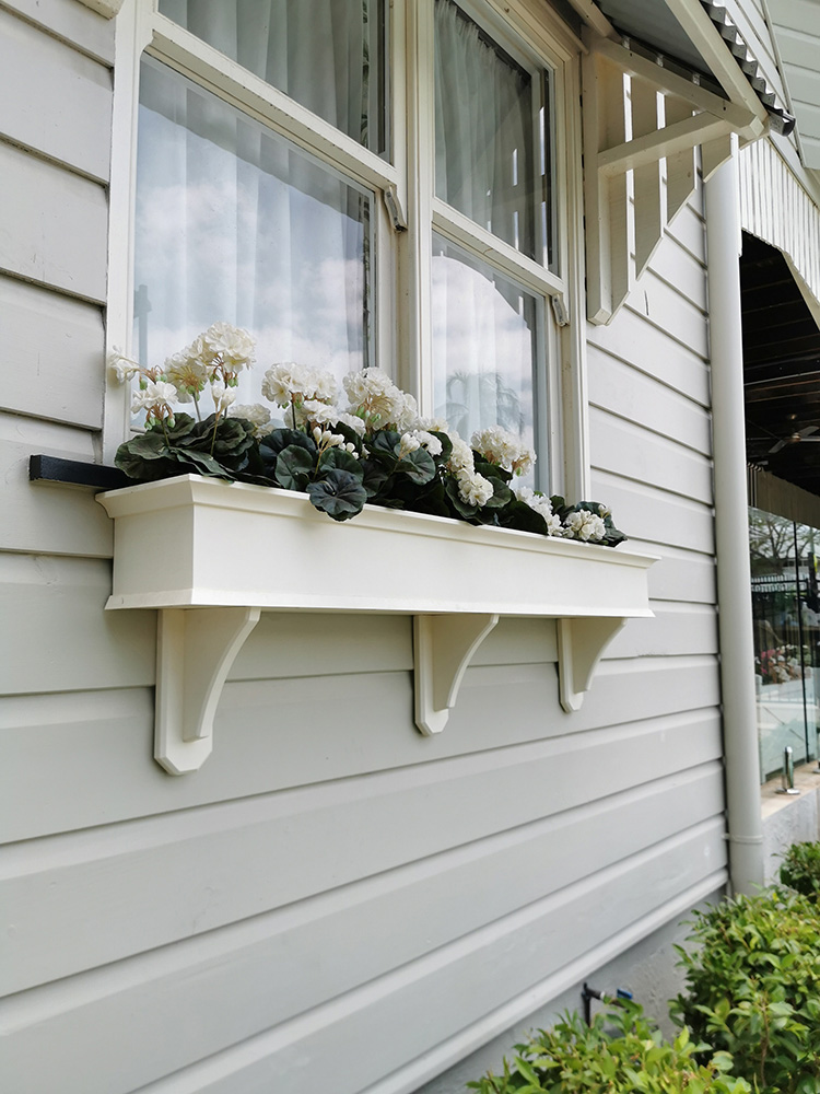 Specialty Item created for this lovely customer. A handmade window box.