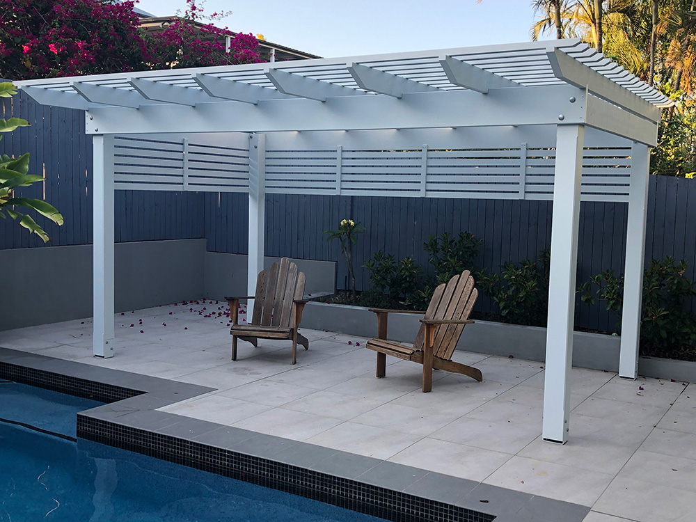 The new Pergola looks fantastic! Ready to be enjoyed during the new summer season.