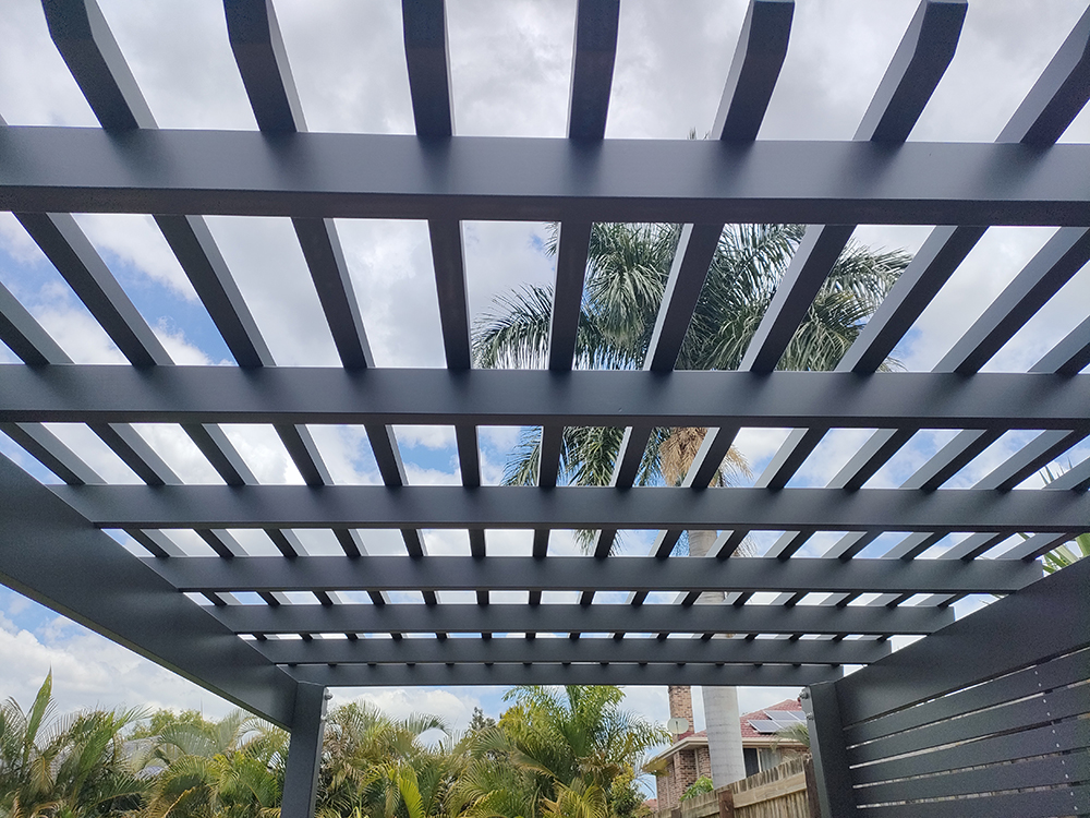 Pergola Battens have been accurately spaced for a premium finish.