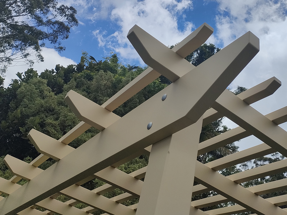 Beautiful Traditional Style Pergola with Splayed Profile