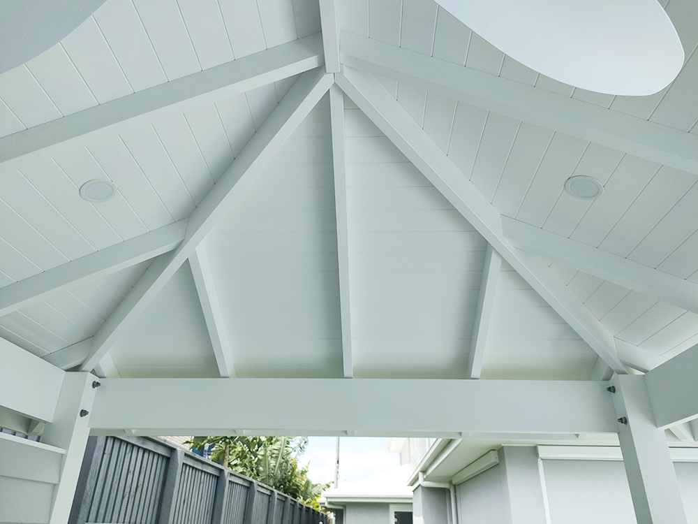 Garden Envi provides a flawless finish on all our VJ ceilings.