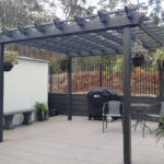Pine Pergola with Quad Profile
