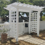 Beautiful Side Screening on this Entrance Arbour