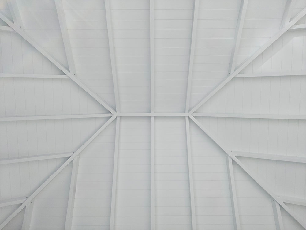 Flawless finish on the VJ Ceiling with mostly hidden fixings.