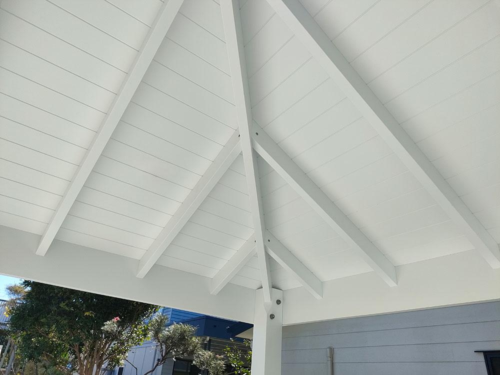 Stunning VJ Ceiling with Seamless Finish
