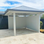 Future BBQ Kitchen and TV to be installed in the new Pool Cabana.