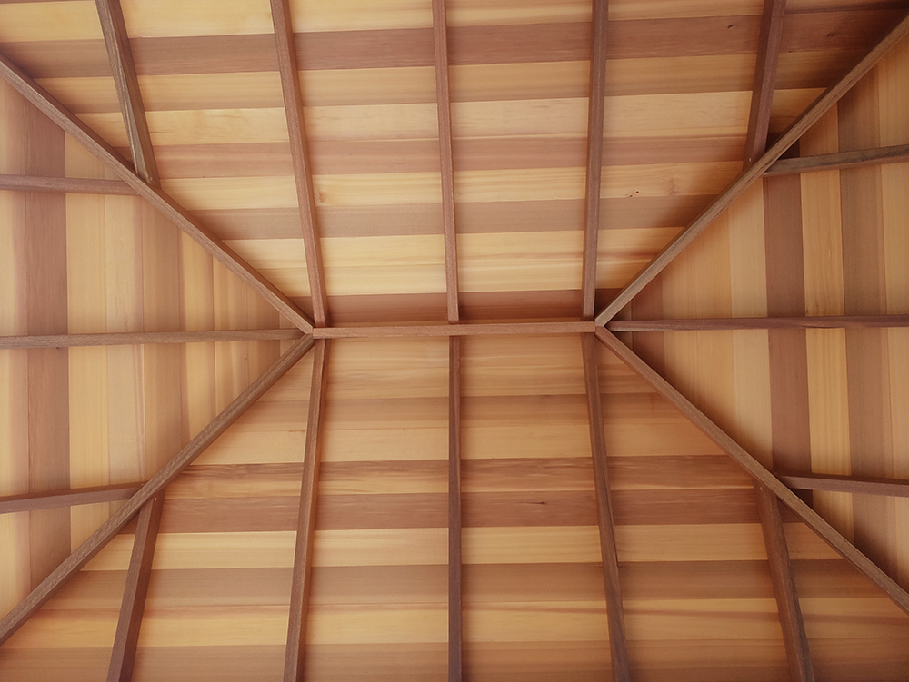 Flawless finish in our Cedar Ceilings - Hidden Fixings