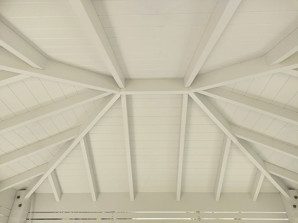 The VJ Ceiling with all hidden fixings for a flawless finish.