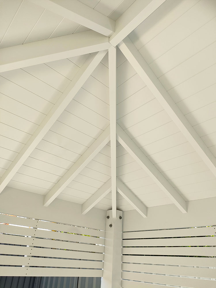 The VJ Ceiling with all hidden fixings for a flawless finish.