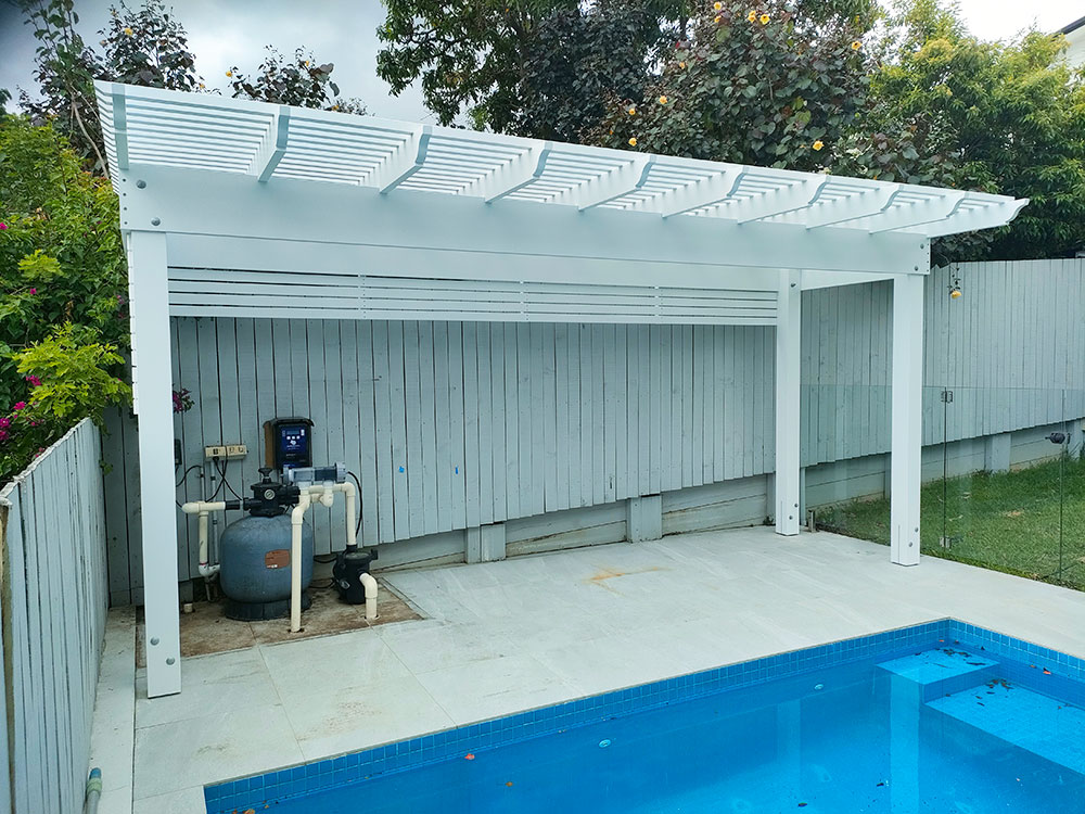 Deluxe Pergola with OGEE Profile