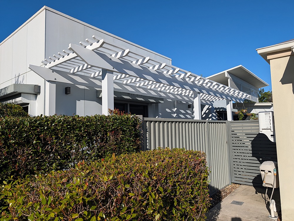 Side Entrance Pergola